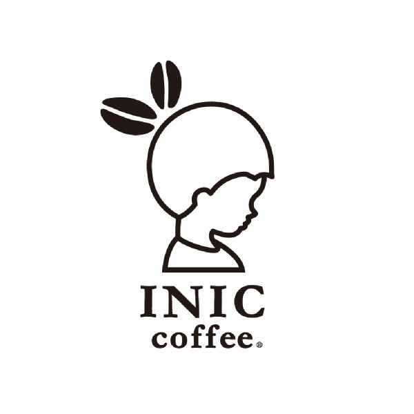 INIC coffee ロゴ