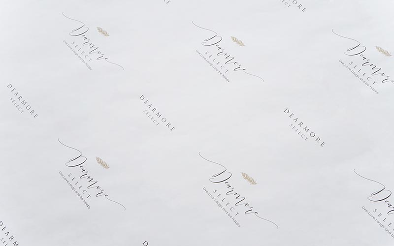 快気祝いにおすすめのラッピング①Dearmoreシルキーホワイト