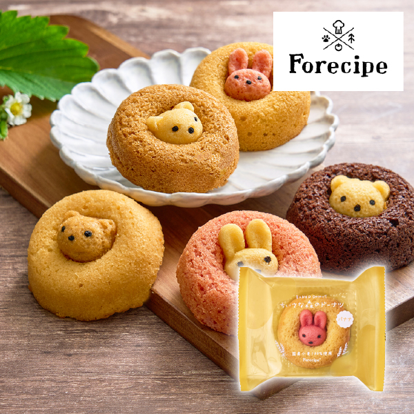フォレシピ ちいさな森のドーナツ うさぎバナナ