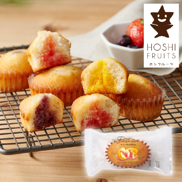 ホシフルーツ 芳果フィナンシェ 杏仁×ストロベリー