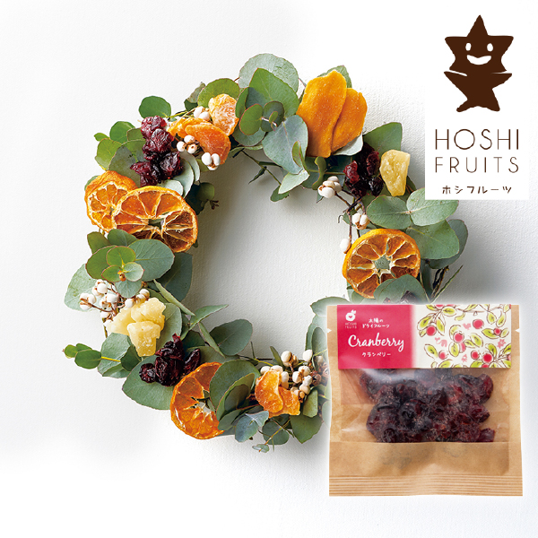 ホシフルーツ 太陽のドライフルーツ クランベリー