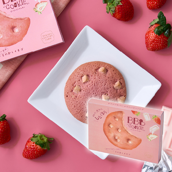 BBBクッキー とにかくイチゴ