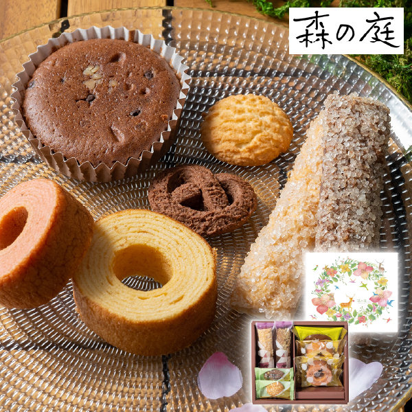 森の庭 焼菓子アソート フラワーリース 7個入