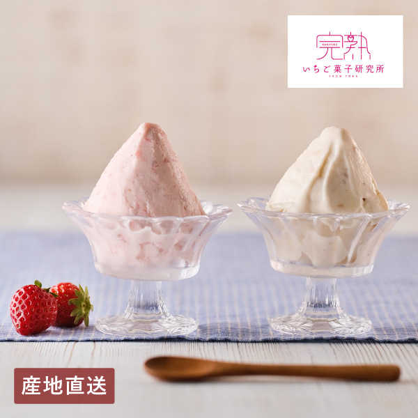 【送料無料】産地直送│完熟いちごジェラード 【兵庫県】