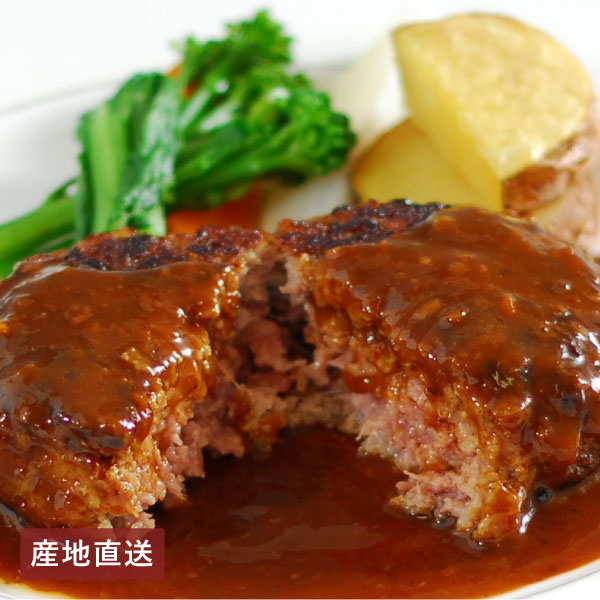 【送料無料】産地直送│キッチン飛騨 飛騨牛と飛騨豚のハンバーグ 【岐阜県】