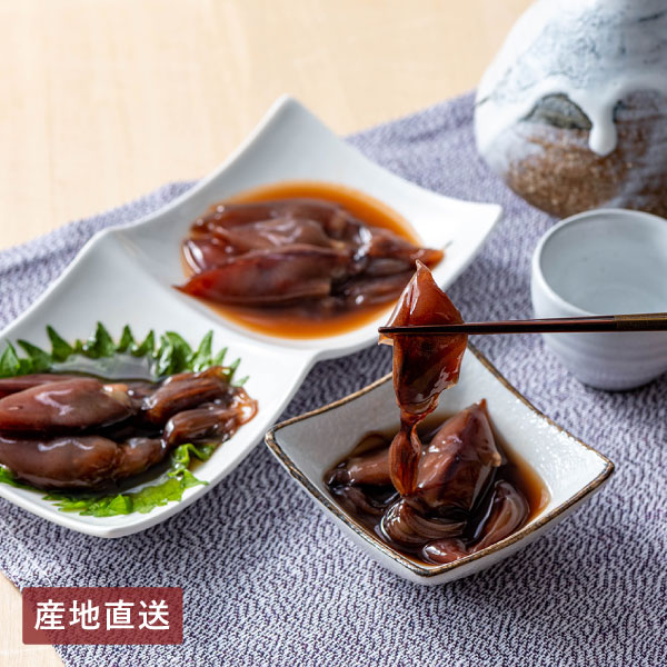 【送料無料】産地直送│カネツル砂子商店 ほたるいかすがたづくり3本セット 【富山県】