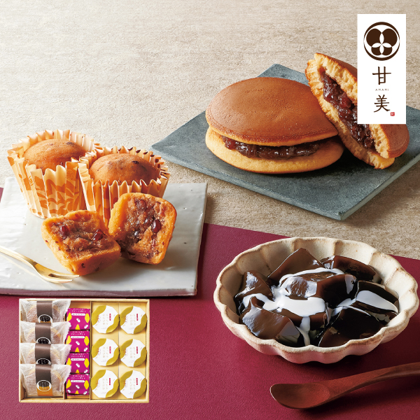 【送料無料】甘美 ふっくらどら焼きと甘美菓子の詰合せＣ