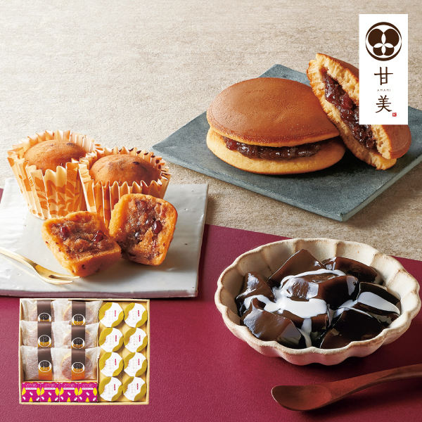 【送料無料】甘美 ふっくらどら焼きと甘美菓子の詰合せＤ