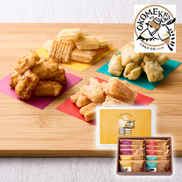 OKOMEnoKAORI 手揚げ京あられ 10袋