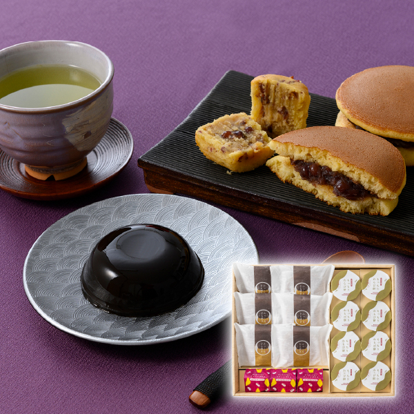 甘美 ふっくらどら焼きと甘美菓子の詰合せ 17個