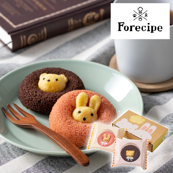 アニマルドーナツ 2個