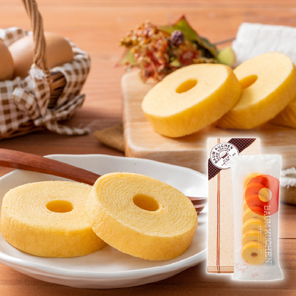 有精卵たっぷりミニバームクーヘン 1本