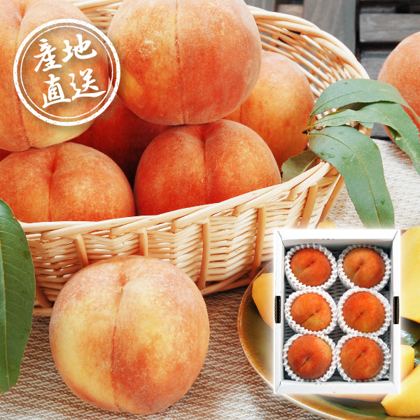 産地直送グルメ│山形県産 黄金桃 2kg