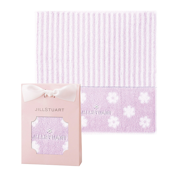 ジル スチュアート スリール タオルハンカチ パープル 内祝い お祝い ギフト 贈り物の通販サイトthede ザディー