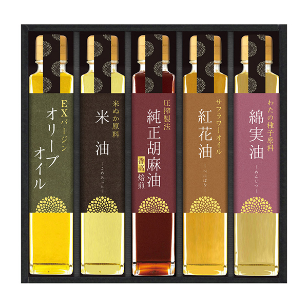 創業慶応四年 信濃屋清風堂 料理油詰合せ E | 内祝い・お祝い・ギフト・贈り物の通販サイトtheDe(ザディー)