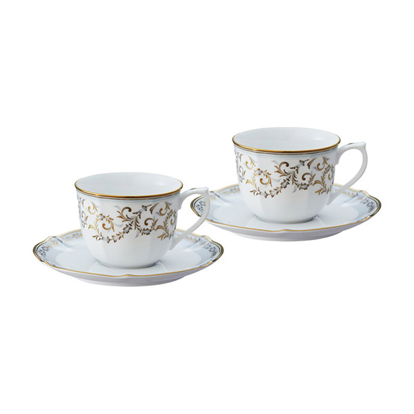 ノリタケ ソフィランス コーヒー碗皿ペアセット