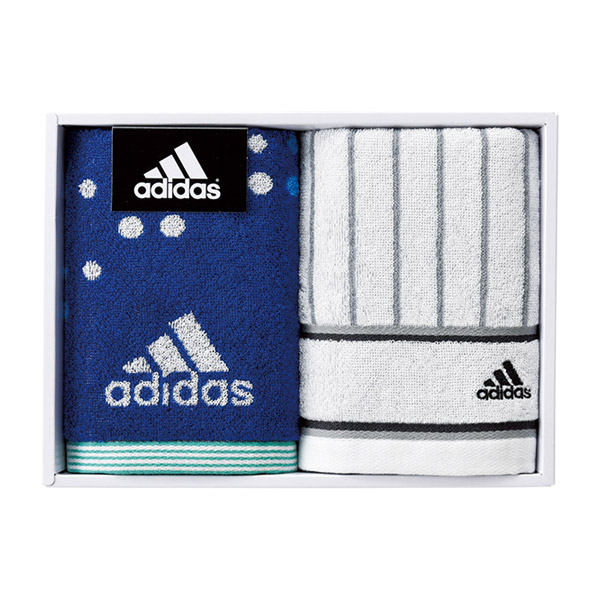 Adidasのフェイスタオル２枚セット