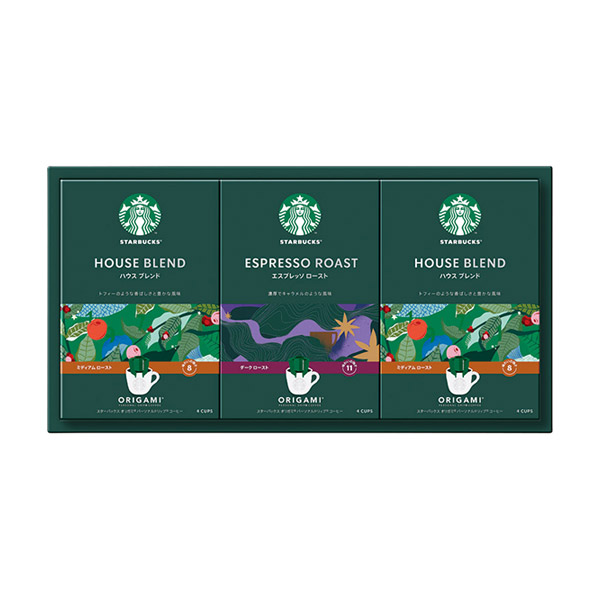 画像:スターバックス オリガミ パーソナルドリップ コーヒーギフト C