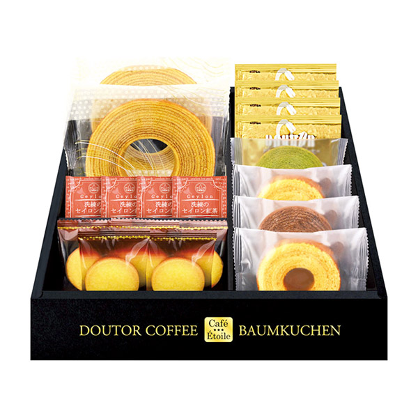 Cafe Etoile ドトールコーヒー&バウムクーヘンセット B