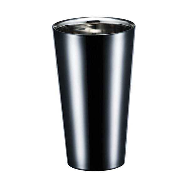 ブリリアント・ブラック 2重ストレートカップ250ml