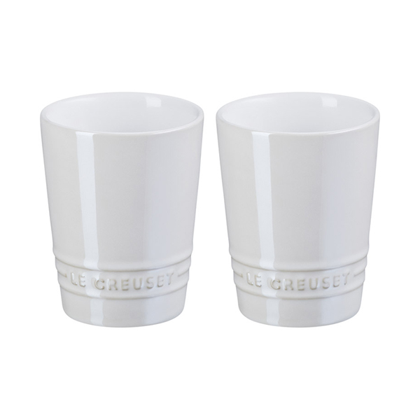 ル・クルーゼ ペア・ショート・タンブラー（ホワイトラスター）