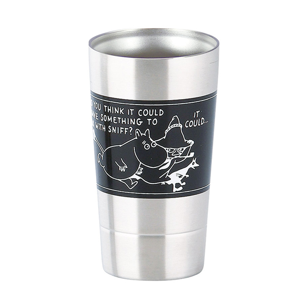 ムーミン 二重タンブラー(ブラック)