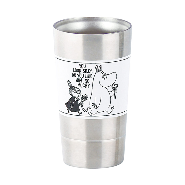 ムーミン 二重タンブラー（クリーム）