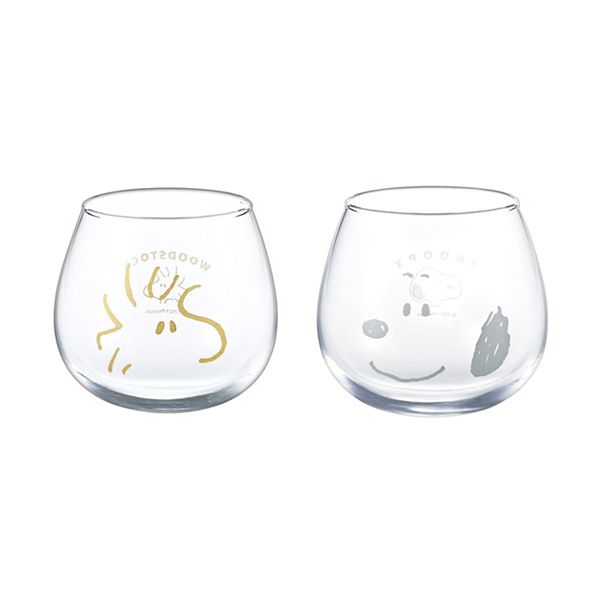 スヌーピー&ウッドストック ゆらゆらタンブラーペアセット