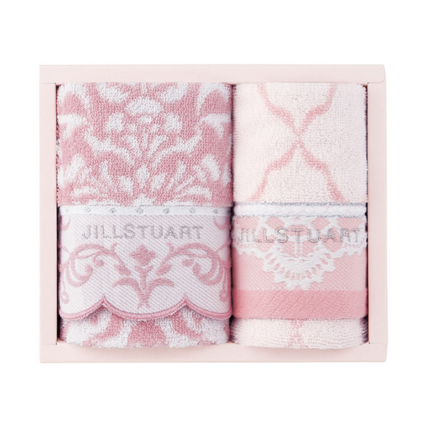 ジルスチュアート ブルームオーナメント フェイス1P・ウォッシュタオル1P