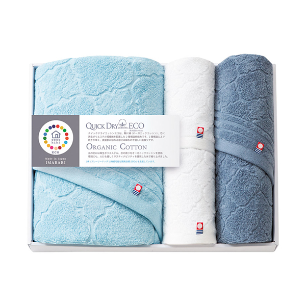 cocohibi クイックドライコットンエコ タオルセット