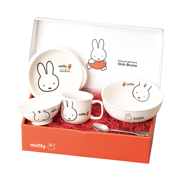ミッフィーアップル食器ギフトセット