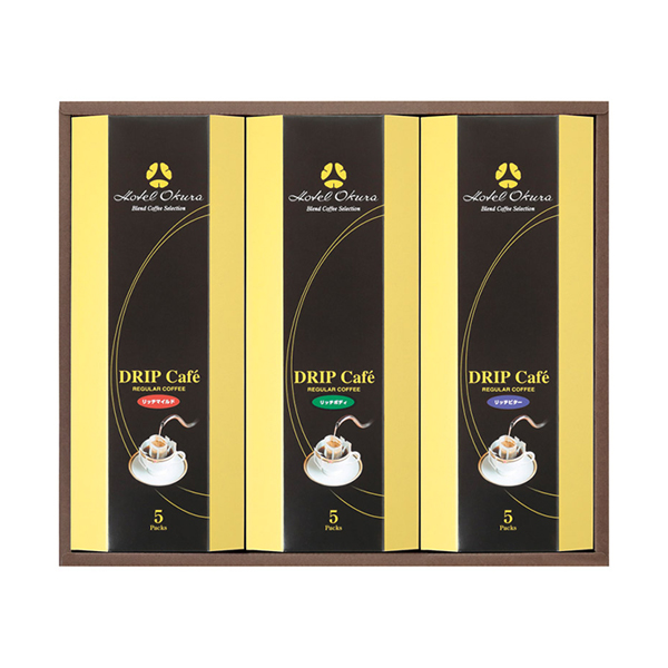 画像：ホテルオークラ ドリップコーヒー詰合せ B