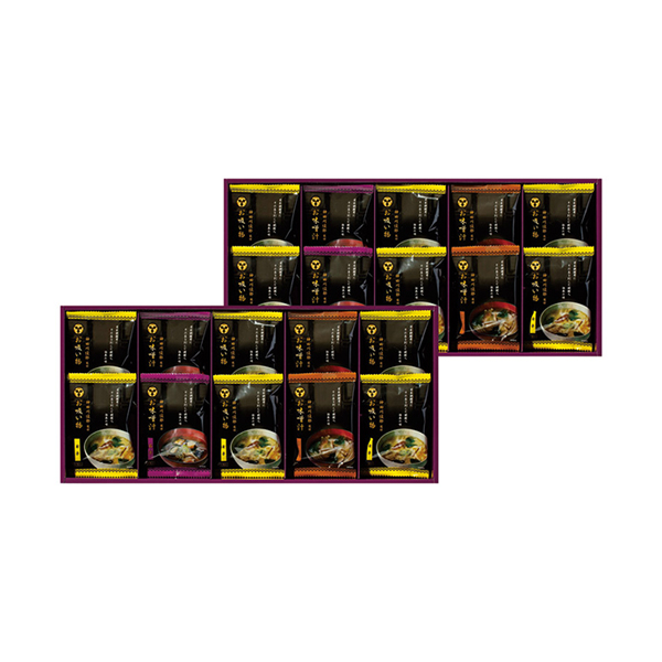 神田川俊郎監修 味和心 お味噌汁ギフト【雅】 C