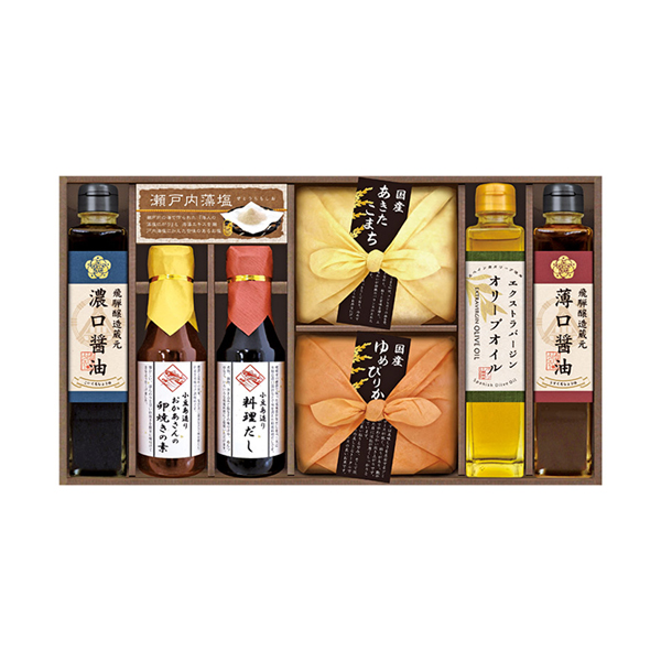 美食ファクトリー こだわり調味料とお米ギフト B