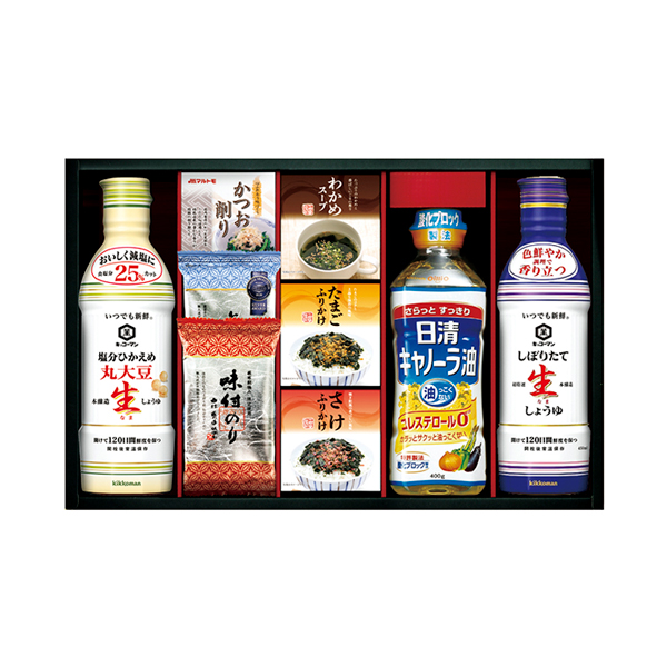 キッコーマン塩分ひかえめ生しょうゆ&バラエティギフトD