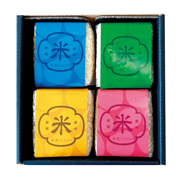 初代田蔵 五つ星マイスター厳選・新潟県産こしひかり味わいギフトA