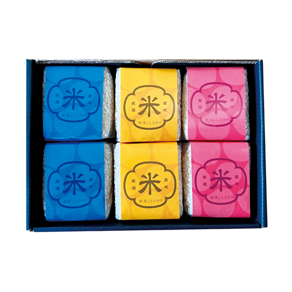 初代田蔵 五つ星マイスター厳選・新潟県産こしひかり味わいギフトB