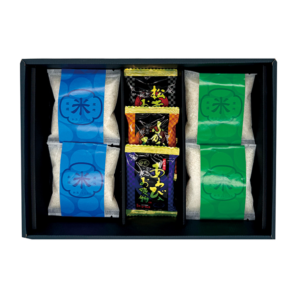 初代田蔵 新潟米食べくらべお吸物ギフトセットA