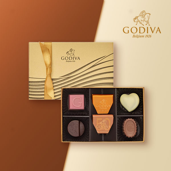 GODIVA ゴディバ ハート オブ ゴールド コレクション 7粒入