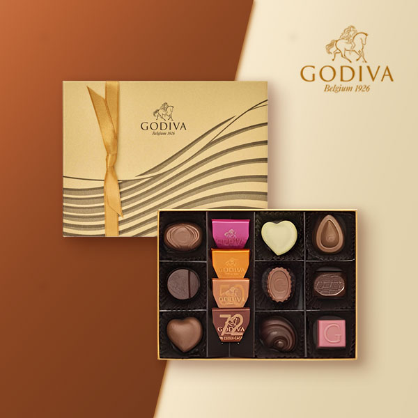 GODIVA ゴディバ ハート オブ ゴールド コレクション 12粒入