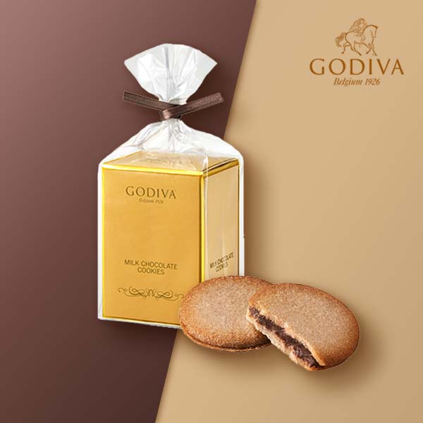 画像：非公開: GODIVA ミルクチョコレートクッキー (5枚入)