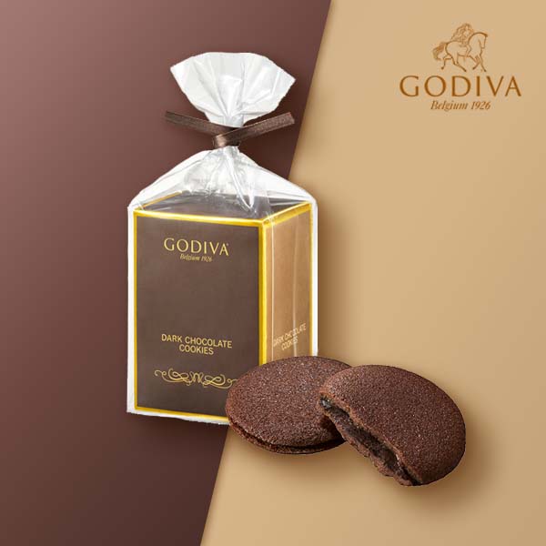 GODIVA ダークチョコレートクッキー (5枚入)