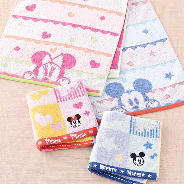 ディズニー ハピネスフレーク コンパクトバスタオル ピンク 内祝い お祝い ギフト 贈り物の通販サイトthede ザディー