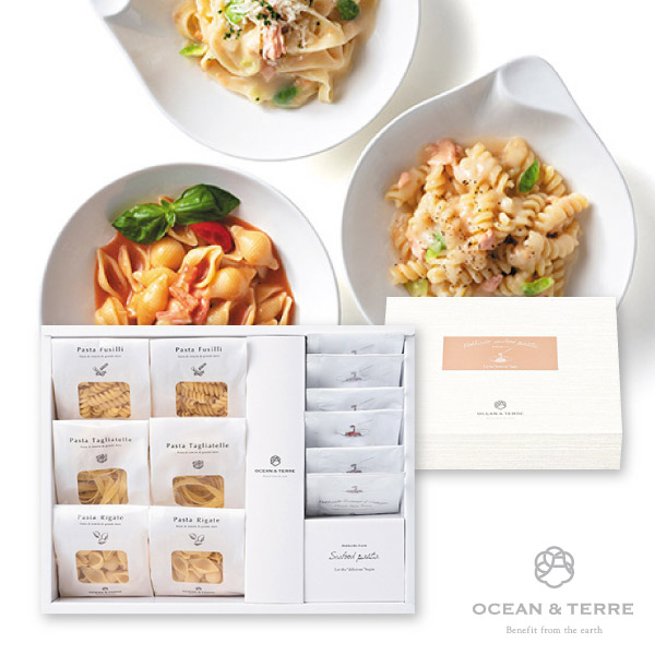 オーシャンテール 北海道 Premium海鮮パスタセットE