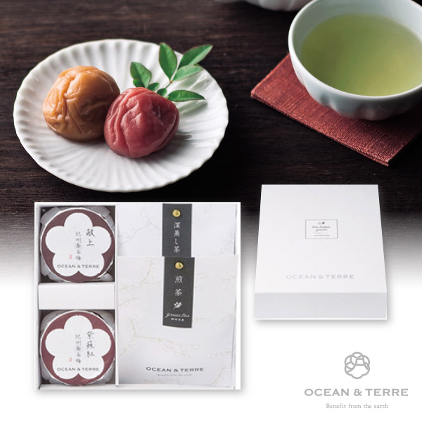 オーシャンテール Premium 紀州南高梅＆日本茶セットB
