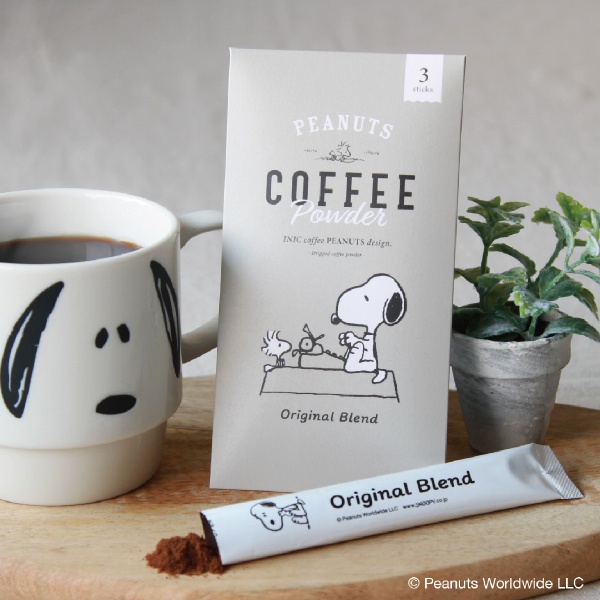 INIC coffee イニックコーヒー PEANUTS COFFEE 3杯分 オリジナル