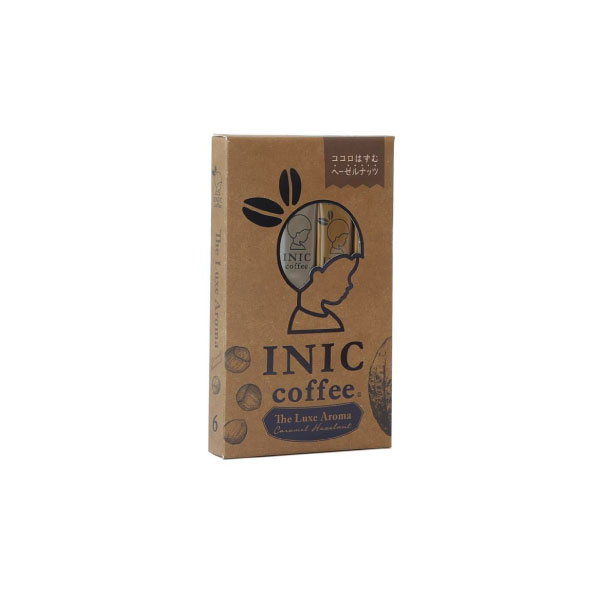 INIC coffee イニックコーヒー リュクスアロマキャラメルヘーゼルナッツ 6杯分