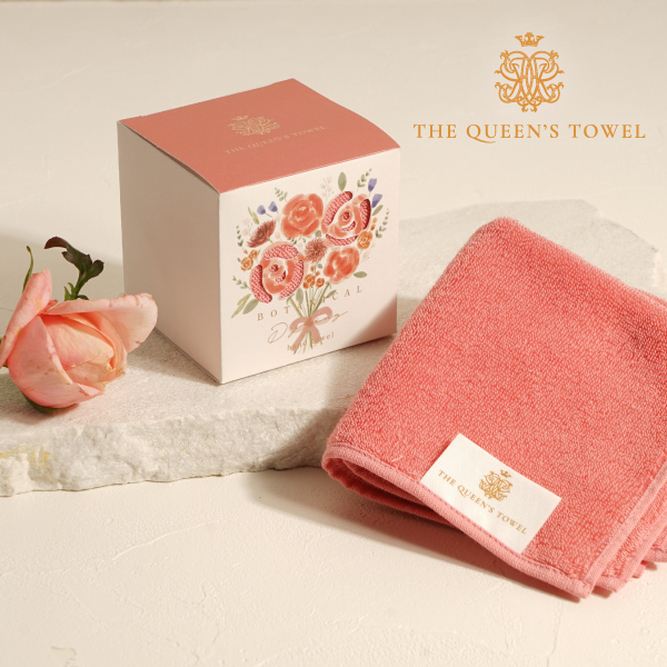 王妃のタオル THE QUEEN’S TOWEL ハンドタオル ルージュローズ