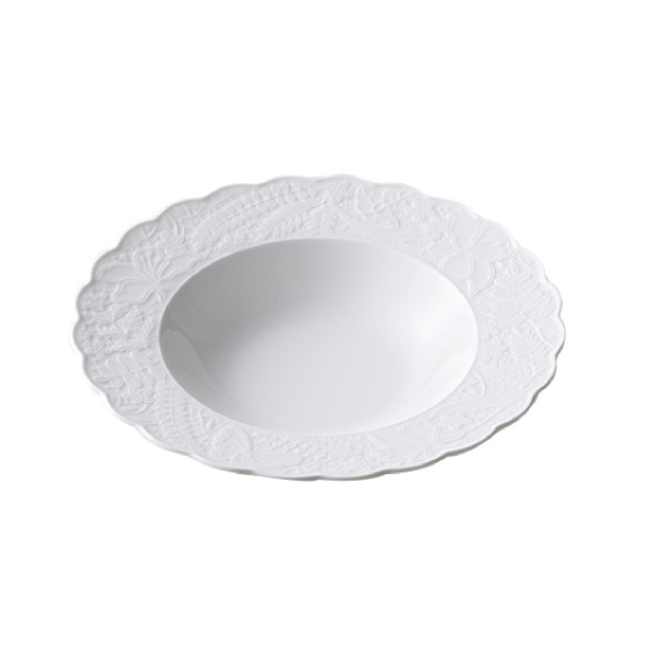 ナルミ Honiton Lace 26cmサービスプレート