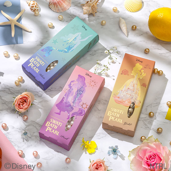 限定セット【SWATi】入浴剤-BATH PEARL/Disney Princess-3種セット